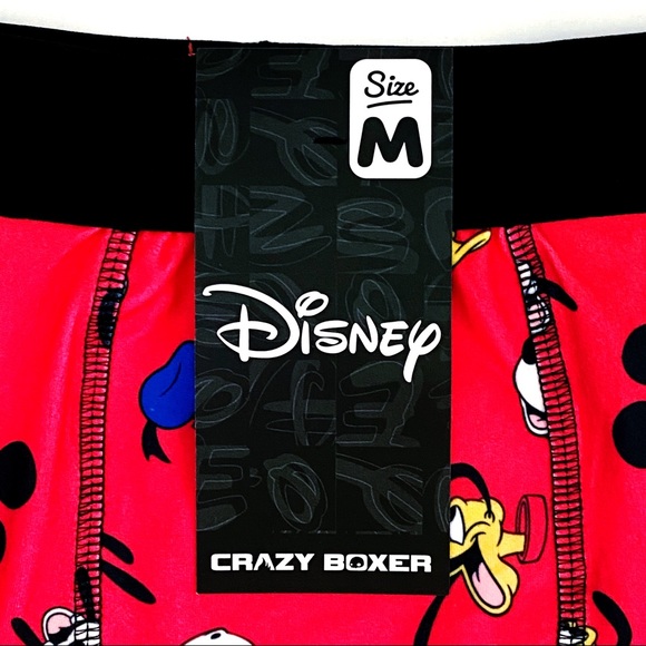 🆕 Disney Crazy Boxer Briefs Mickey Goofy Pluto - Picture 2 of 8